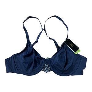 Wacoal NWT Lace Impression Seamless Underwire Bra Size 34B Blue